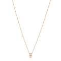 18K Pink Gold Empreinte Pendant Necklace