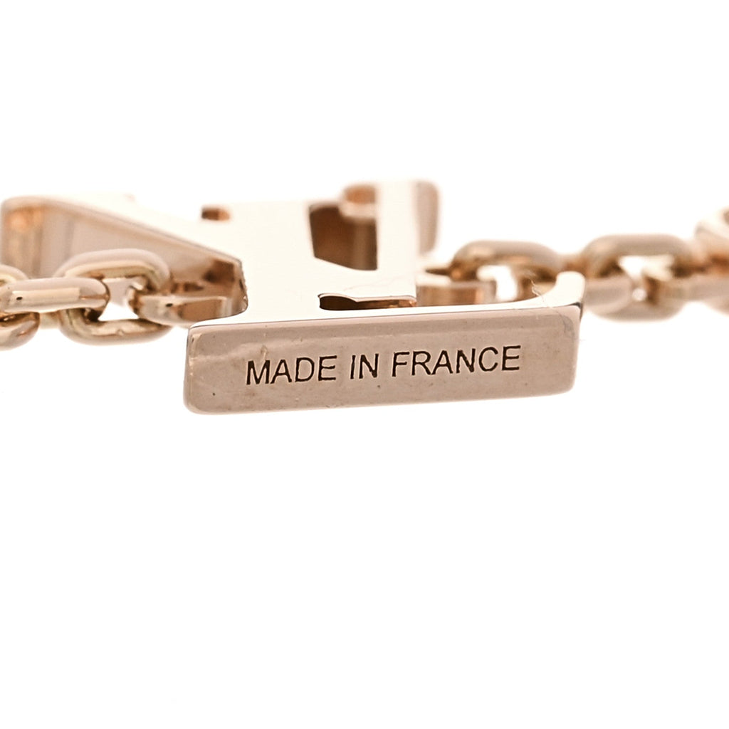 18K Pink Gold Diamond Idylle Blossom LV Bracelet