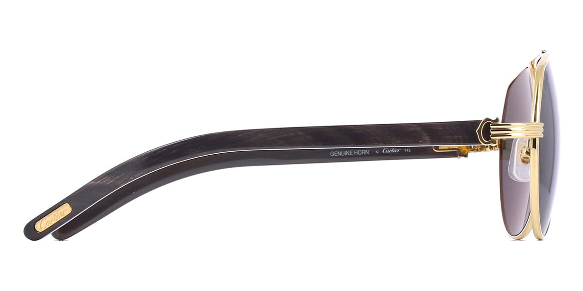 Cartier Buffalo Horn CT0272S 001 6CL Polarised