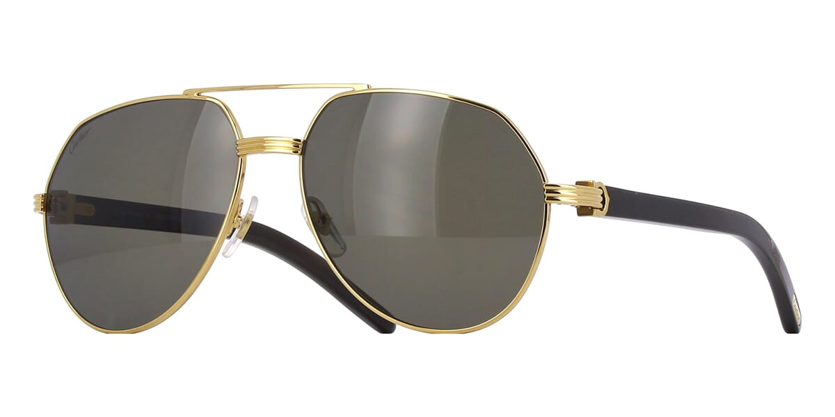 Cartier Buffalo Horn CT0272S 001 Polarised