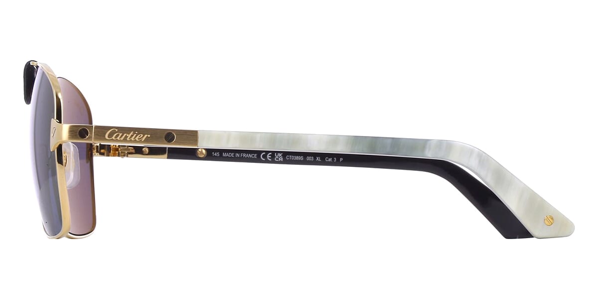Cartier Buffalo Horn CT0389S 003 1H0 Polarised