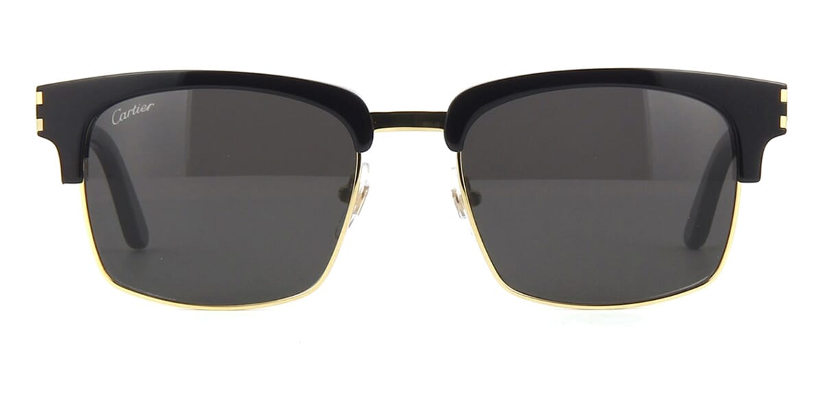 Cartier CT0132S 001 Black and Gold