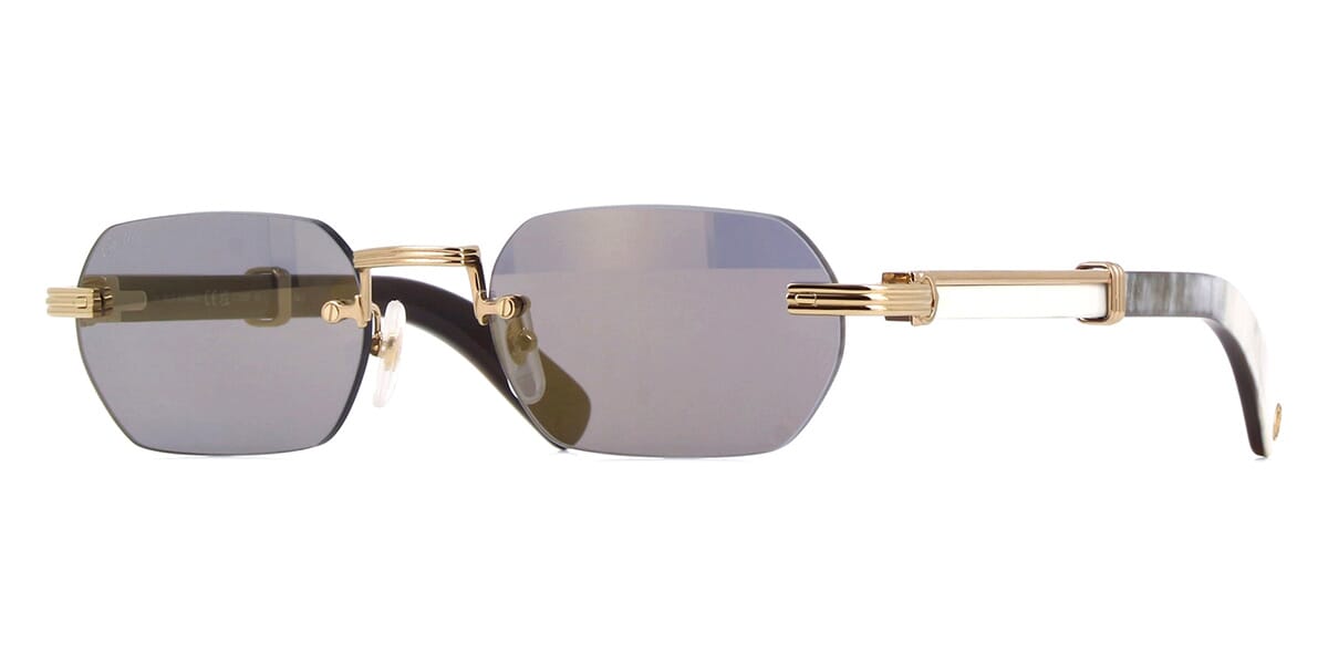 Cartier Buffalo Horn CT0362S 003 - As Seen On Timothée Chalamet & Joe Burrow