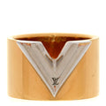 Brass Essential V Ring M Gold Silver